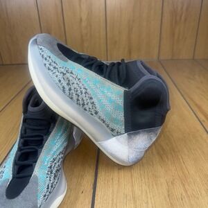 Adidas Yeezy Quantum Teal Blue Sneakers‎ Mens Size 5 High Top Shoes G58864